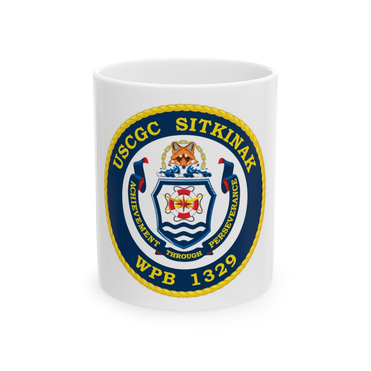 USCGC Sitkinak WPB 1329 (U.S. Coast Guard) White Coffee Mug