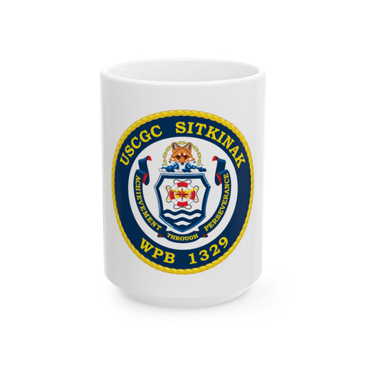 USCGC Sitkinak WPB 1329 (U.S. Coast Guard) White Coffee Mug