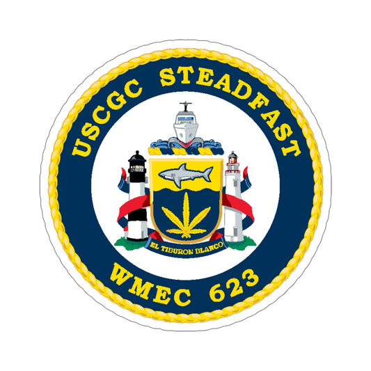 USCGC Steadfast WMEC 623 (U.S. Coast Guard) STICKER Vinyl Die-Cut Decal-6 Inch-The Sticker Space