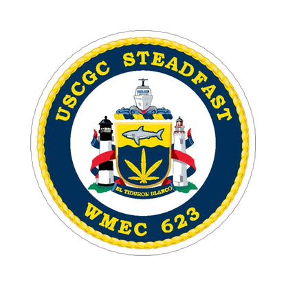 USCGC Steadfast WMEC 623 (U.S. Coast Guard) STICKER Vinyl Die-Cut Decal 4 Inch - The Sticker Space