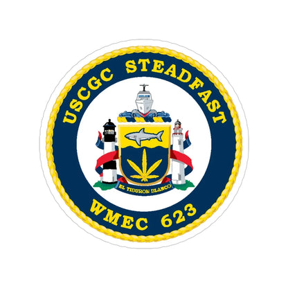 USCGC Steadfast WMEC 623 (U.S. Coast Guard) Transparent STICKER Die-Cut Vinyl Decal 6 Inch - The Sticker Space