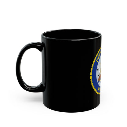 USCGC STONE WMSL 758 (U.S. Coast Guard) Black Coffee Mug-The Sticker Space