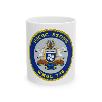 USCGC STONE WMSL 758 (U.S. Coast Guard) White Coffee Mug