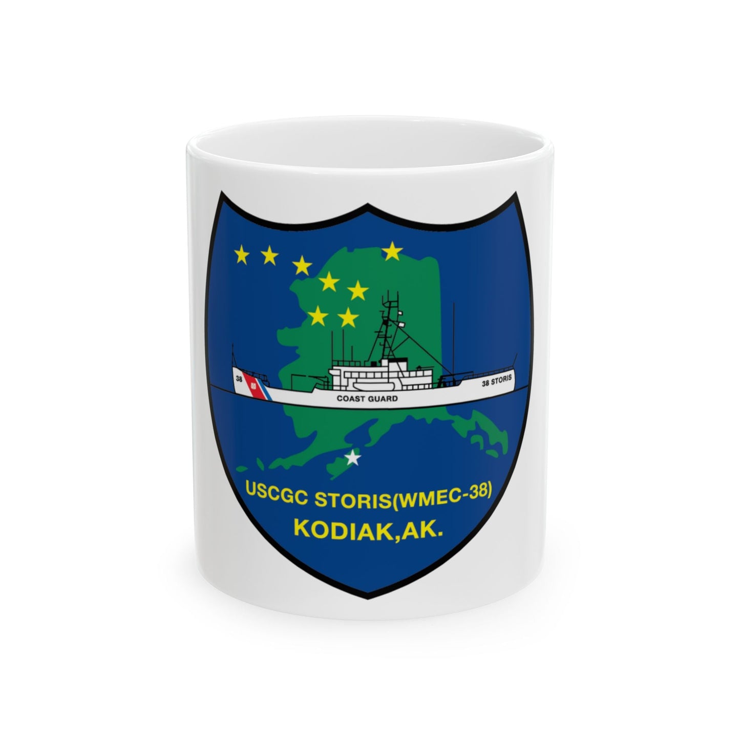 USCGC Storis WMEC 38 (U.S. Coast Guard) White Coffee Mug