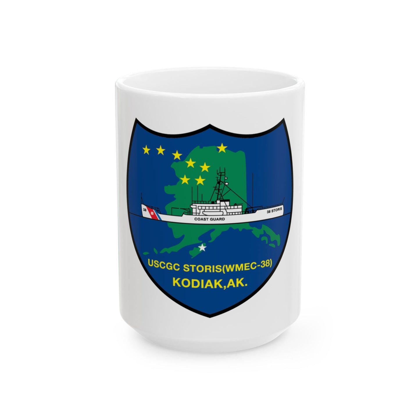 USCGC Storis WMEC 38 (U.S. Coast Guard) White Coffee Mug