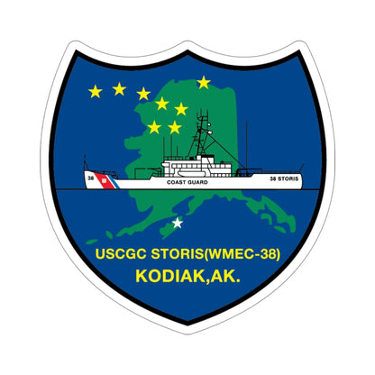 USCGC Storis WMEC 38 (U.S. Coast Guard) STICKER Vinyl Die-Cut Decal 4 Inch - The Sticker Space
