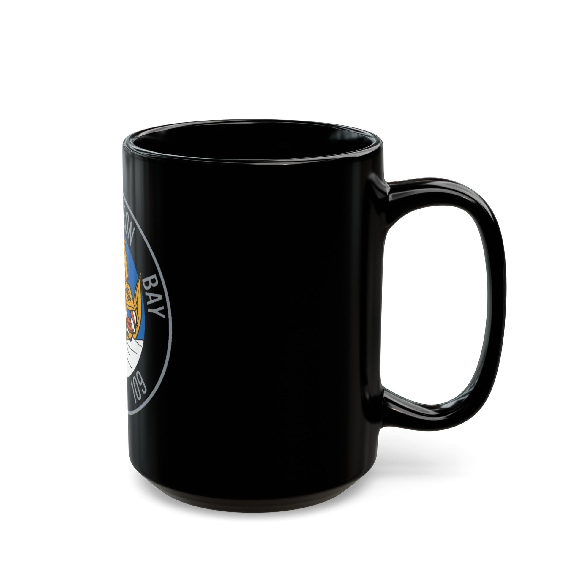 USCGC Sturgeon WTGB 109 (U.S. Coast Guard) Black Coffee Mug-The Sticker Space