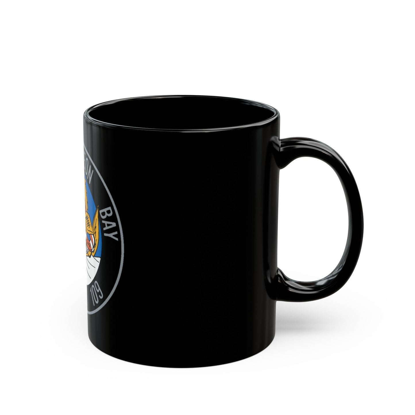 USCGC Sturgeon WTGB 109 (U.S. Coast Guard) Black Coffee Mug-The Sticker Space