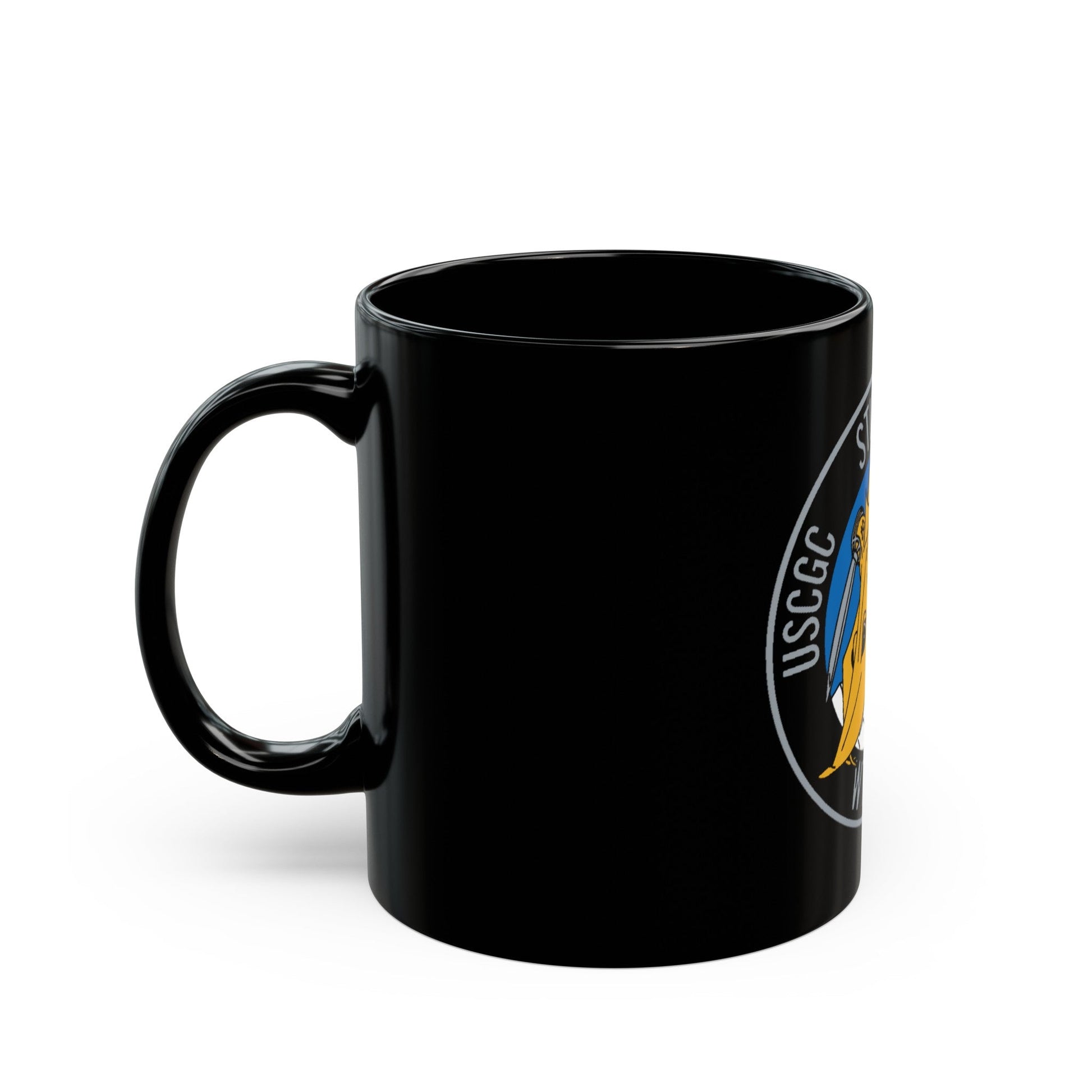 USCGC Sturgeon WTGB 109 (U.S. Coast Guard) Black Coffee Mug-The Sticker Space