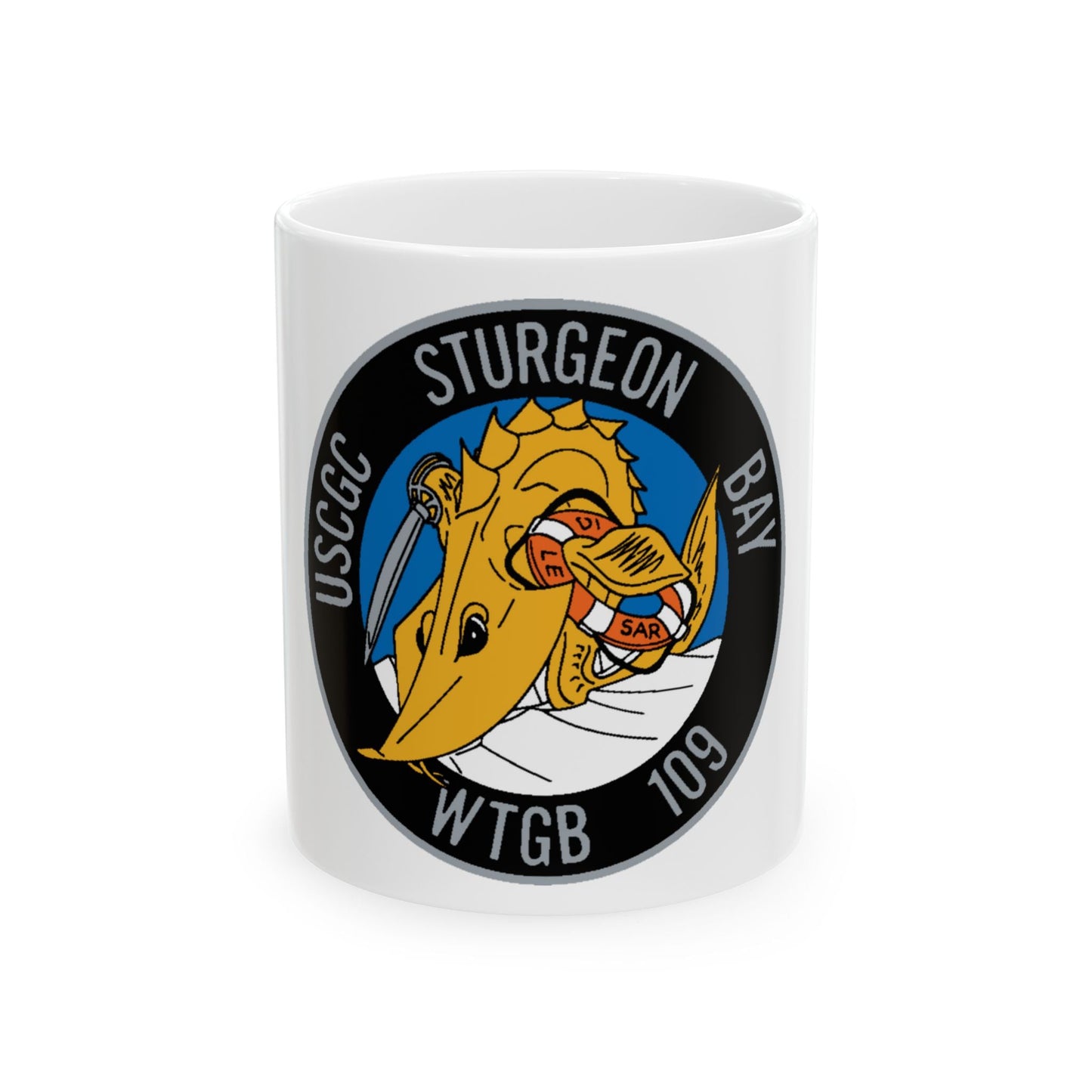 USCGC Sturgeon WTGB 109 (U.S. Coast Guard) White Coffee Mug