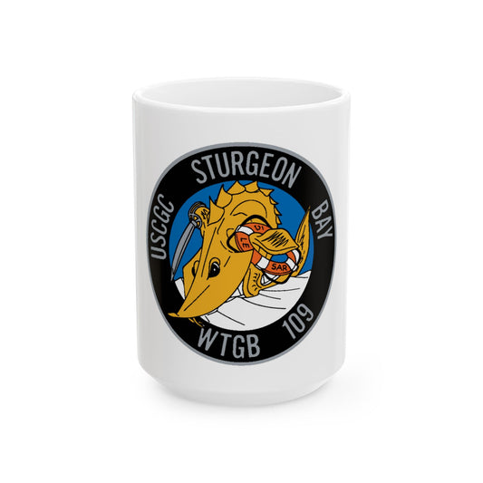 USCGC Sturgeon WTGB 109 (U.S. Coast Guard) White Coffee Mug