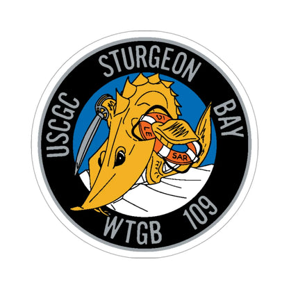 USCGC Sturgeon WTGB 109 (U.S. Coast Guard) STICKER Vinyl Die-Cut Decal 3 Inch - The Sticker Space