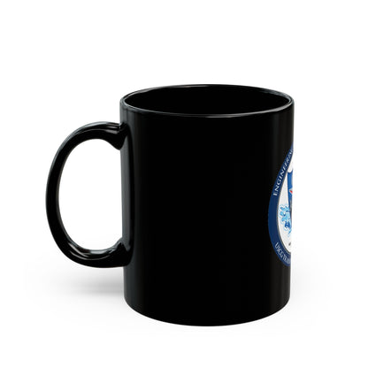 USCGC Training Yorktown (U.S. Coast Guard) Black Coffee Mug-The Sticker Space