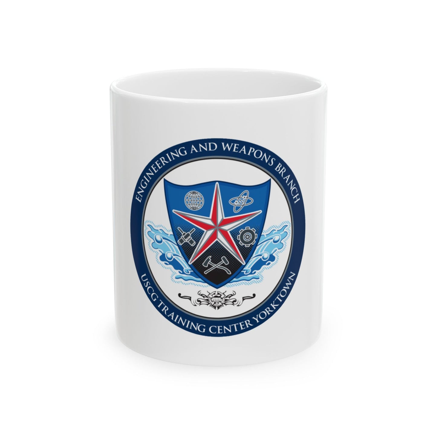 USCGC Training Yorktown (U.S. Coast Guard) White Coffee Mug