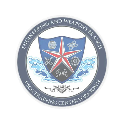 USCGC Training Yorktown (U.S. Coast Guard) STICKER Vinyl Kiss-Cut Decal - The Sticker Space