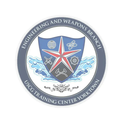 USCGC Training Yorktown (U.S. Coast Guard) STICKER Vinyl Kiss-Cut Decal - The Sticker Space