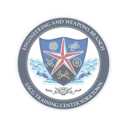 USCGC Training Yorktown (U.S. Coast Guard) STICKER Vinyl Kiss-Cut Decal - The Sticker Space