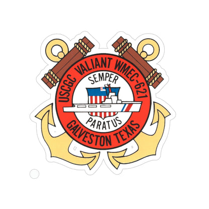 USCGC Valiant WMEC 621 (U.S. Coast Guard) Transparent STICKER Die-Cut Vinyl Decal-5 Inch-The Sticker Space