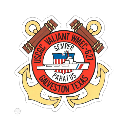 USCGC Valiant WMEC 621 (U.S. Coast Guard) STICKER Vinyl Die-Cut Decal 3 Inch - The Sticker Space