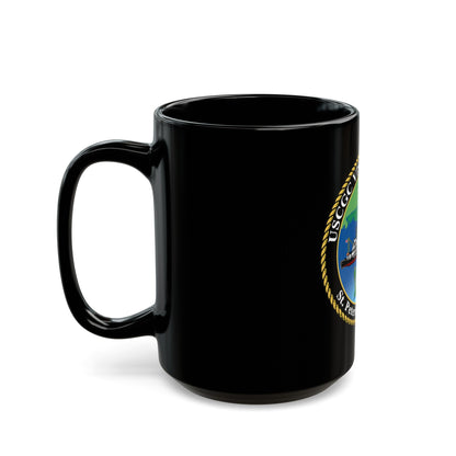 USCGC VISE WLIC 75305 (U.S. Coast Guard) Black Coffee Mug-The Sticker Space