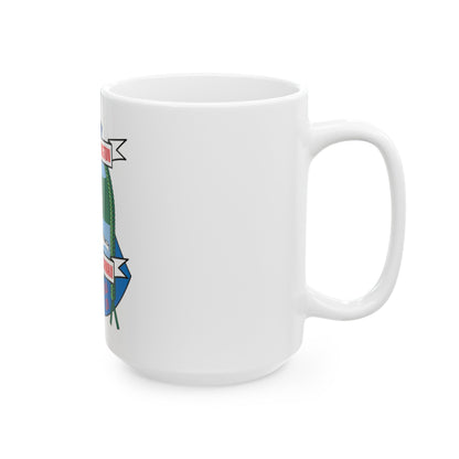 USCGC Washington WPB 1331 Honolulu Hawaii (U.S. Coast Guard) White Coffee Mug-The Sticker Space