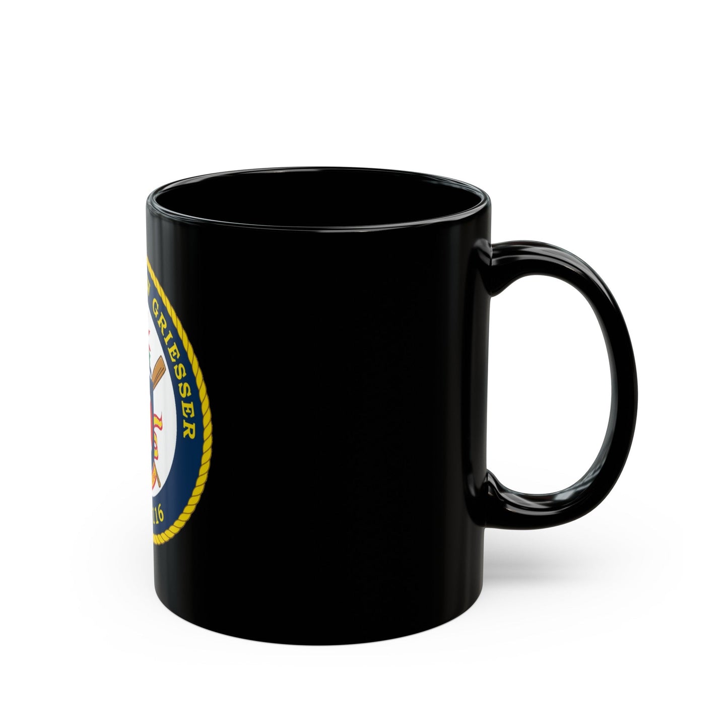 USCGC Winslow Griesser (U.S. Coast Guard) Black Coffee Mug-The Sticker Space