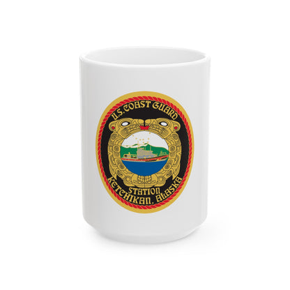 USCGS Ketchikan (U.S. Coast Guard) White Coffee Mug