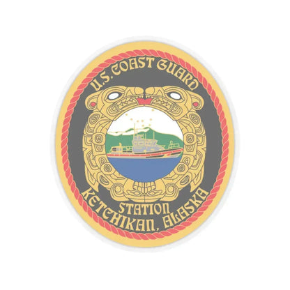 USCGS Ketchikan (U.S. Coast Guard) STICKER Vinyl Kiss-Cut Decal - The Sticker Space