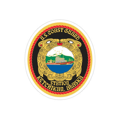 USCGS Ketchikan (U.S. Coast Guard) Transparent STICKER Die-Cut Vinyl Decal 6 Inch - The Sticker Space