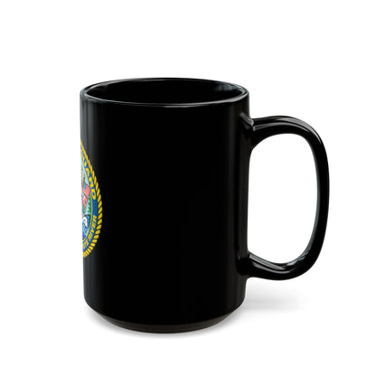 USCGS Quillayute River (U.S. Coast Guard) Black Coffee Mug-The Sticker Space