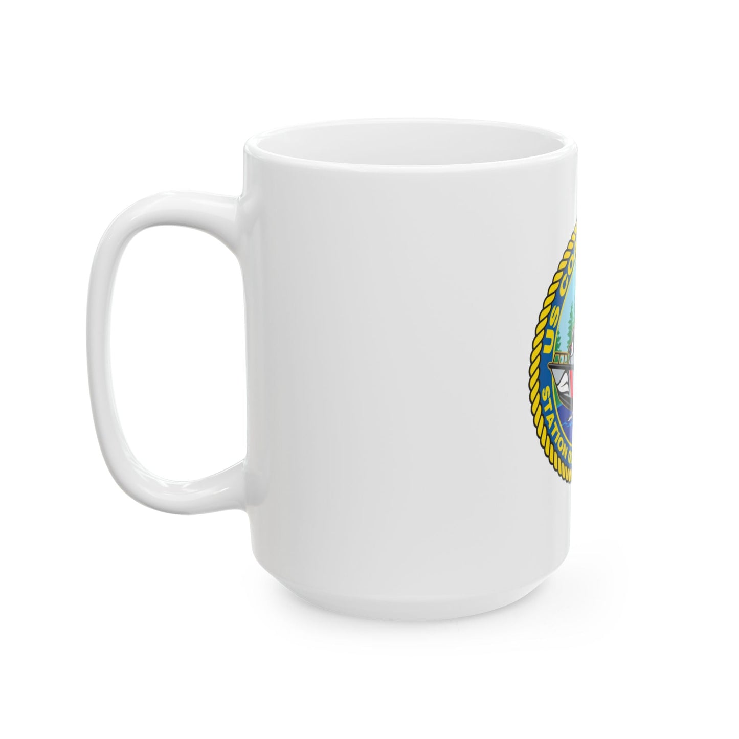 USCGS Quillayute River (U.S. Coast Guard) White Coffee Mug