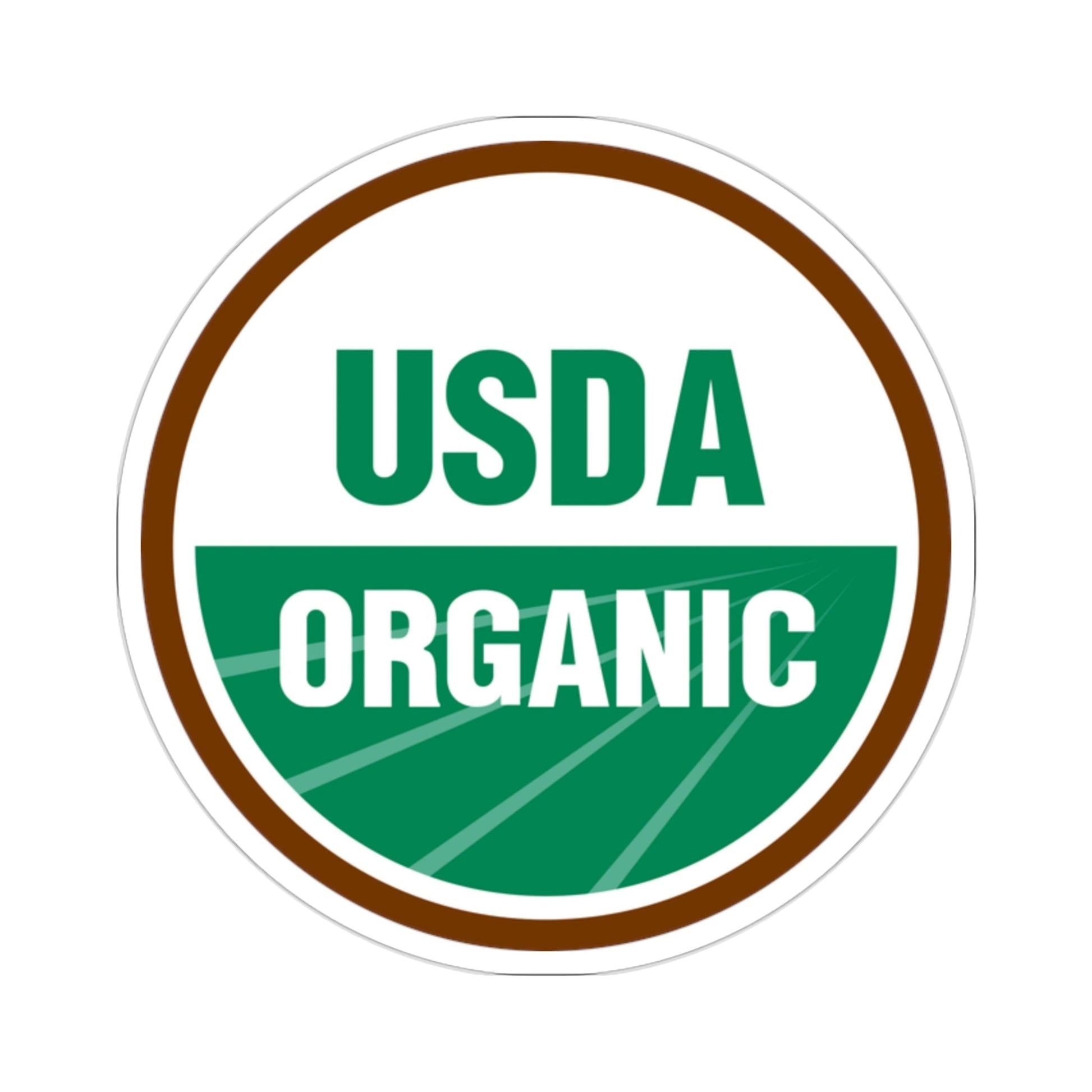 USDA Organic STICKER Vinyl Die-Cut Decal-2 Inch-The Sticker Space