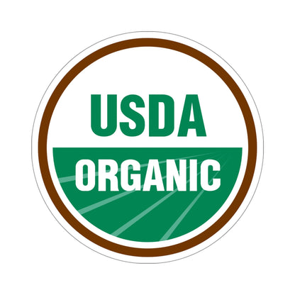 USDA Organic STICKER Vinyl Die-Cut Decal-5 Inch-The Sticker Space
