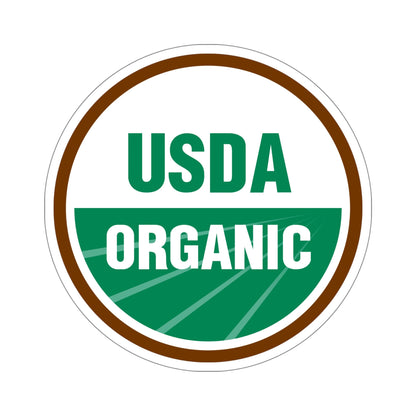 USDA Organic STICKER Vinyl Die-Cut Decal-6 Inch-The Sticker Space