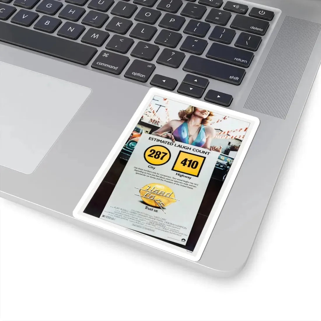 Used Cars 1980 Movie Poster - STICKER Vinyl Kiss-Cut Decal - The Sticker Space