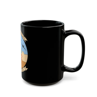 USMC Air Schools (USMC) Black Coffee Mug-The Sticker Space