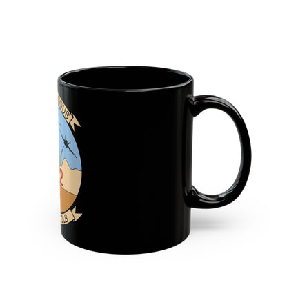 USMC Air Schools (USMC) Black Coffee Mug-The Sticker Space