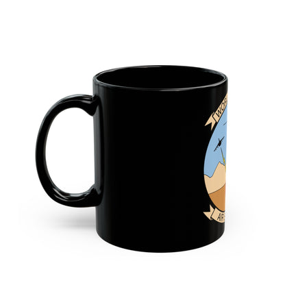 USMC Air Schools (USMC) Black Coffee Mug-The Sticker Space