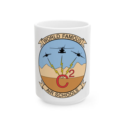 USMC Air Schools (USMC) White Coffee Mug-15oz-The Sticker Space