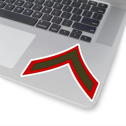 USMC E2 Service (United States) (Military Rank) STICKER Vinyl Kiss-Cut Decal - The Sticker Space