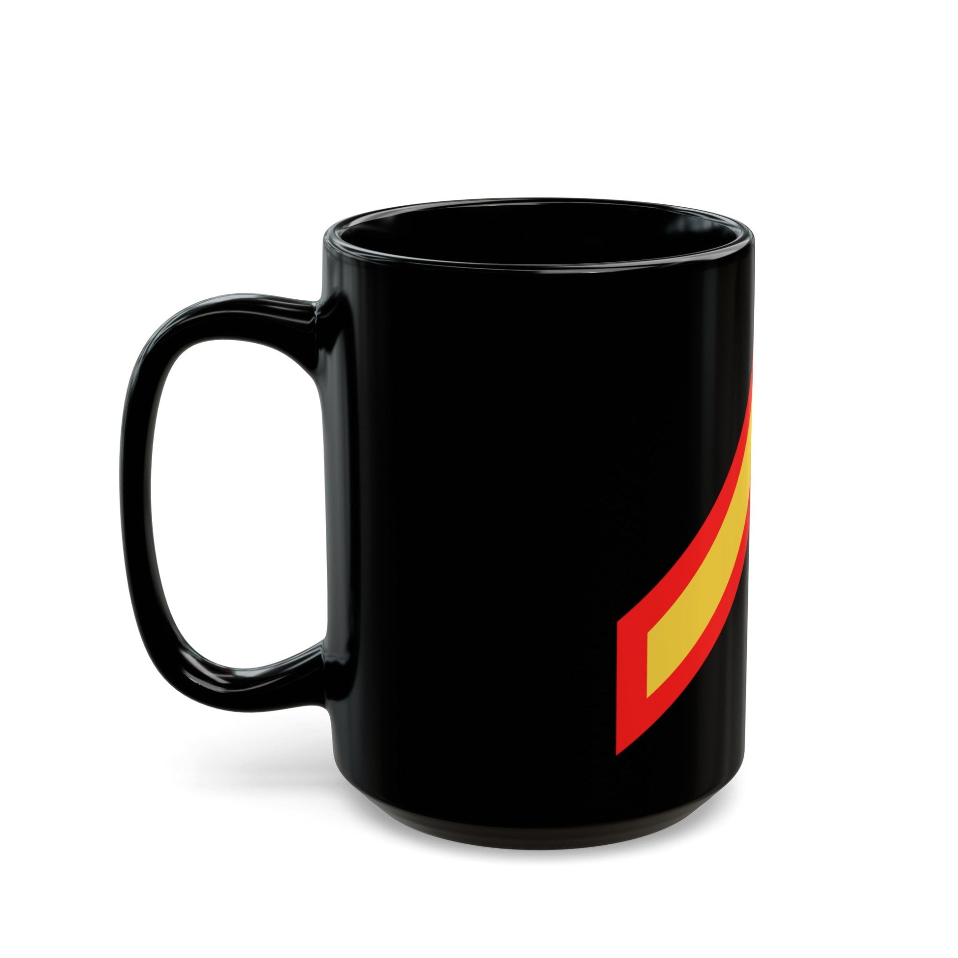 USMC E2 (USMC) Black Coffee Mug-The Sticker Space