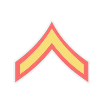 USMC E2 (USMC) STICKER Vinyl Kiss-Cut Decal 2 Inch Transparent - The Sticker Space