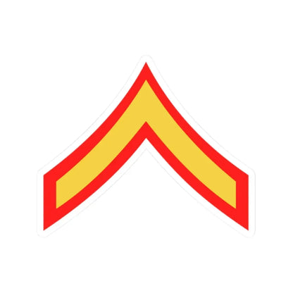 USMC E2 (USMC) STICKER Vinyl Kiss-Cut Decal 2 Inch White - The Sticker Space