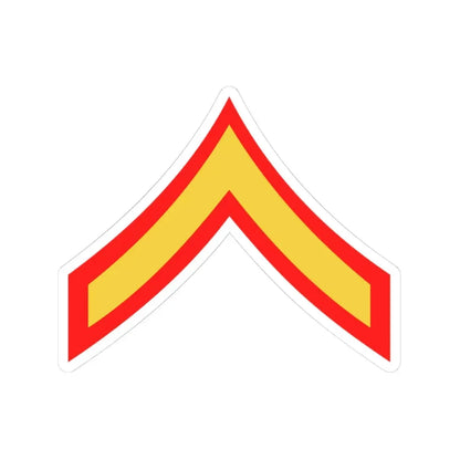 USMC E2 (USMC) STICKER Vinyl Kiss-Cut Decal 3 Inch White - The Sticker Space