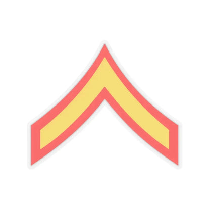 USMC E2 (USMC) STICKER Vinyl Kiss-Cut Decal 6 Inch Transparent - The Sticker Space