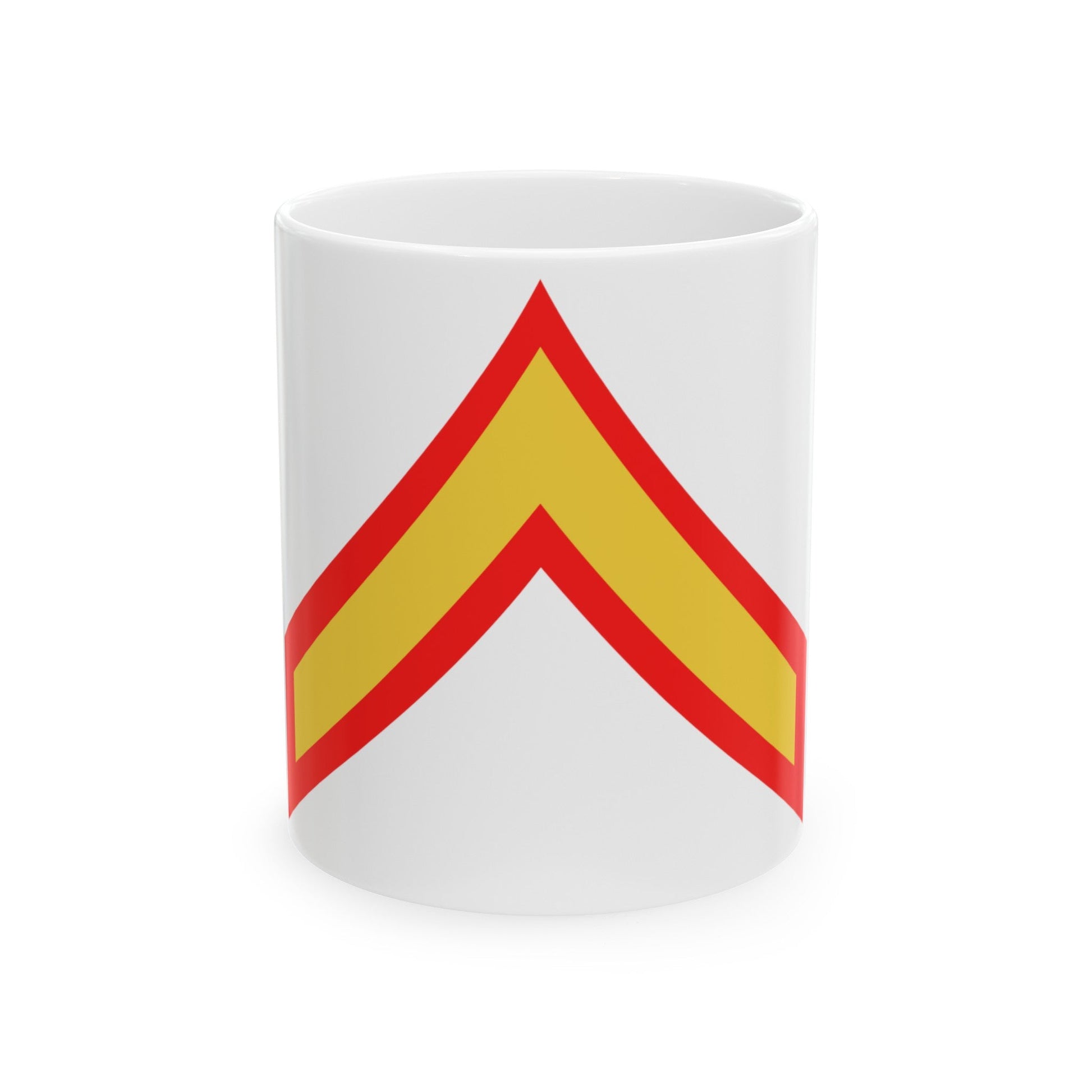 USMC E2 (USMC) White Coffee Mug-11oz-The Sticker Space