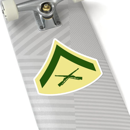 USMC E3 Class C (United States) (Military Rank) STICKER Vinyl Kiss-Cut Decal - The Sticker Space