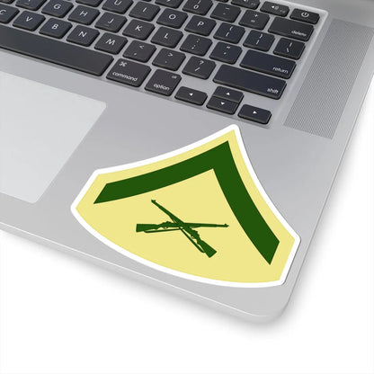 USMC E3 Class C (United States) (Military Rank) STICKER Vinyl Kiss-Cut Decal - The Sticker Space
