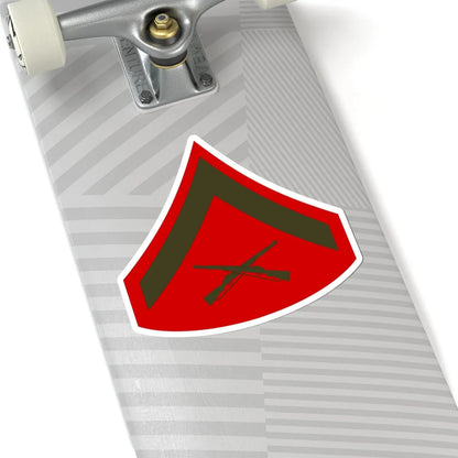 USMC E3 Service (United States) (Military Rank) STICKER Vinyl Kiss-Cut Decal - The Sticker Space