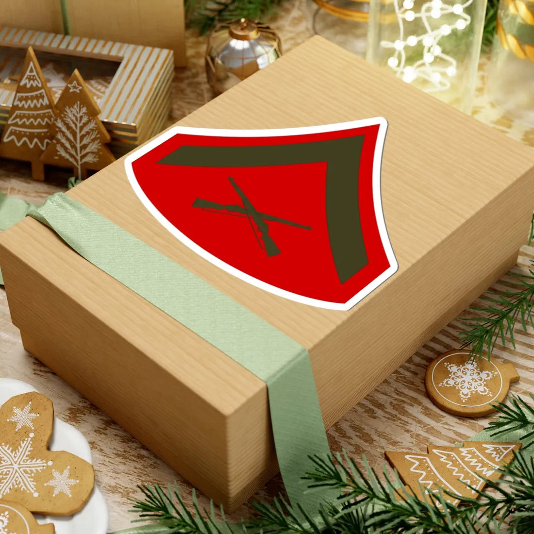 USMC E3 Service (United States) (Military Rank) STICKER Vinyl Kiss-Cut Decal - The Sticker Space